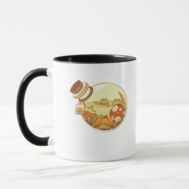 Fall Potion With Froggies Classic Mug (Left)