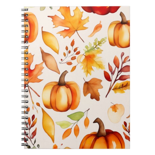 Fall Print Notebook (Front)
