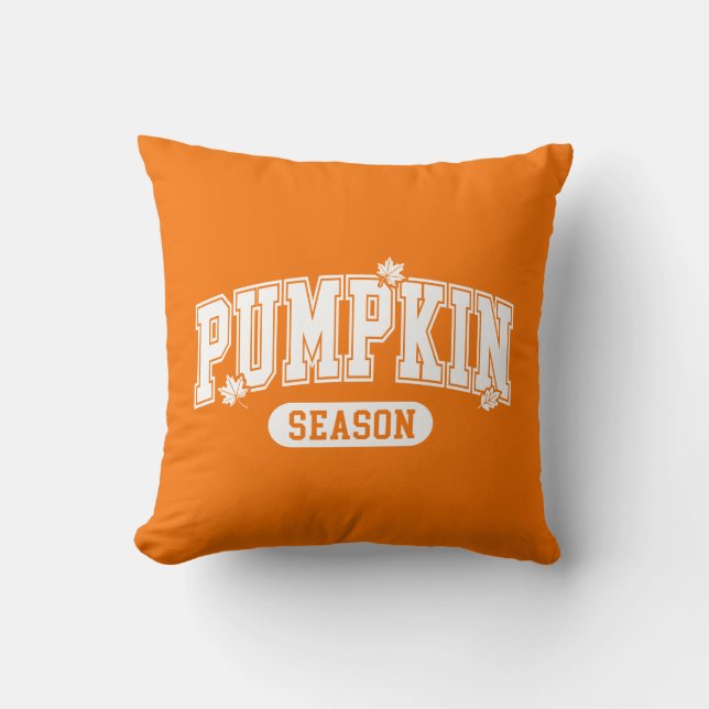 Fall Pumpkin  Cushion (Front)