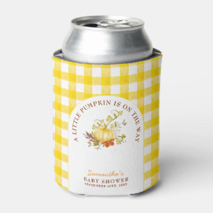 Fall Pumpkin Gender Neutral Baby Shower Cooler