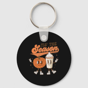 Fall Pumpkin Halloween Costume Tis The Season To B Key Ring