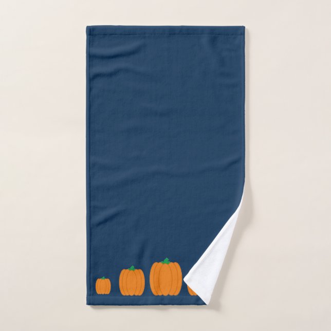 Fall Pumpkin Hand Towel (Hand Towel)