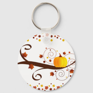 Fall pumpkin - Keychain