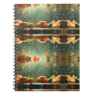 Fall Pumpkin Notebook - Autumn