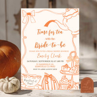 Fall Pumpkin Orange Scribble Hand Drawn After