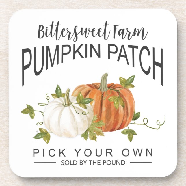 FALL PUMPKIN PATCH COASTER (Front)