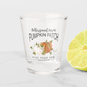 FALL PUMPKIN PATCH SHOT GLASS