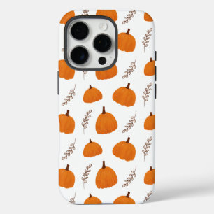 Fall Pumpkin Pattern iPhone 16 Pro Case