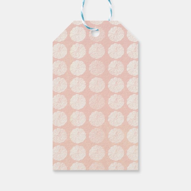 Fall Pumpkin Pattern Gift Tags (Back)