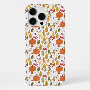 Fall Pumpkin Pattern iPhone 16 Pro Max Case