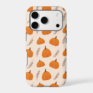 Fall Pumpkin Pattern Orange