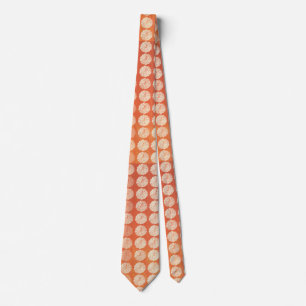 Fall Pumpkin Pattern Tie