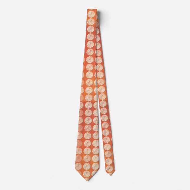 Fall Pumpkin Pattern Tie (Front)