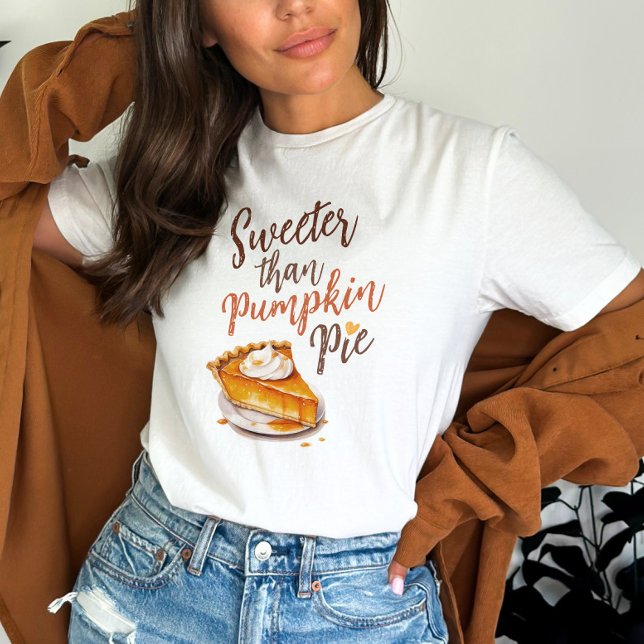 Fall Pumpkin Pie Quote T-Shirt (Creator Uploaded)