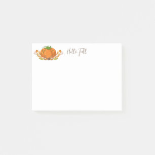Fall Pumpkin Post Notes