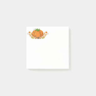 Fall Pumpkin Post Notes
