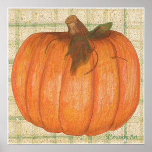 Fall Pumpkin Poster