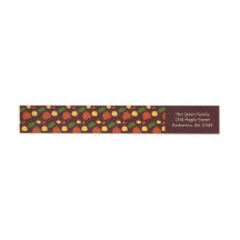 Fall Pumpkin: Return Address Labels #3