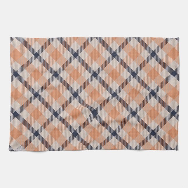 Fall pumpkin spice autumn pumpkins Thanksgiving Ha Tea Towel (Horizontal)