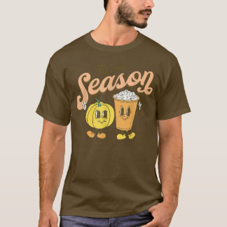 Fall Pumpkin Spice, Fall Tees, Retro Fall, Tis The T-Shirt