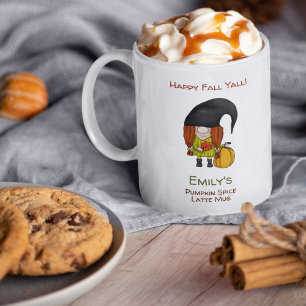 Fall Pumpkin Spice Personalised Coffee Mug