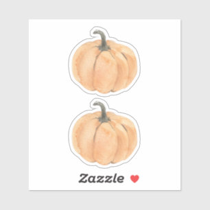 Fall Pumpkin Sticker   Little Pumpkin Baby Shower