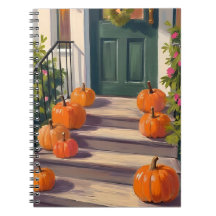 Fall Pumpkin Stoop | Autumn Thanksgiving Painted