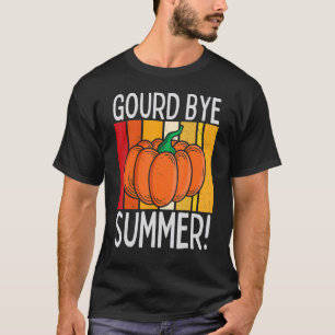 Fall Pumpkin Womens Men Autumn Apparel T-Shirt