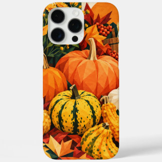 Fall Pumpkins Geometric Autumn Phone Case