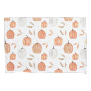Fall Pumpkins & Leaves Pillowcase