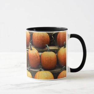 Fall pumpkins mug