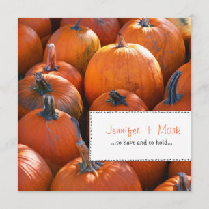Fall Pumpkins Save The Date