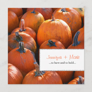 Fall Pumpkins Save The Date
