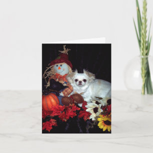 Fall Puppy Card