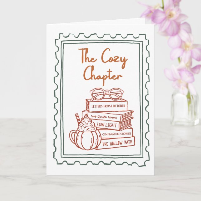 Fall Quote  Card (Orchid)