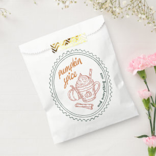 Fall Quote Favour Bag