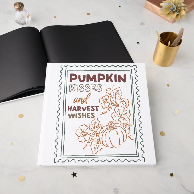 Fall Quote  Guest Book (Front Open)