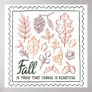 Fall Quote Poster