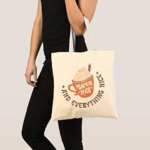 Fall Quote Tote Bag