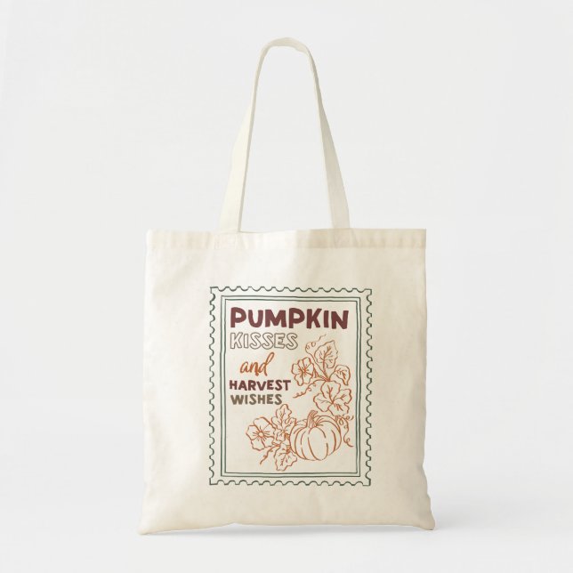 Fall Quote  Tote Bag (Front)