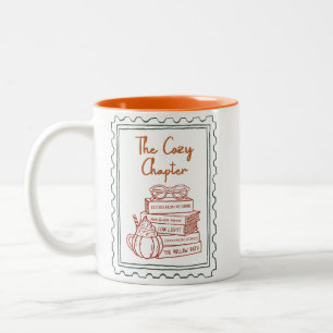Fall Quote Two-Tone Coffee Mug