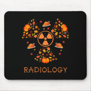 Fall Radiology Tee Thanksgiving Radiologist Xray T Mouse Pad