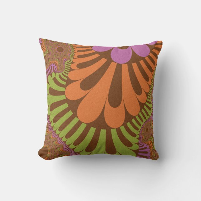 Fall Rainbow Loop Cushion (Front)
