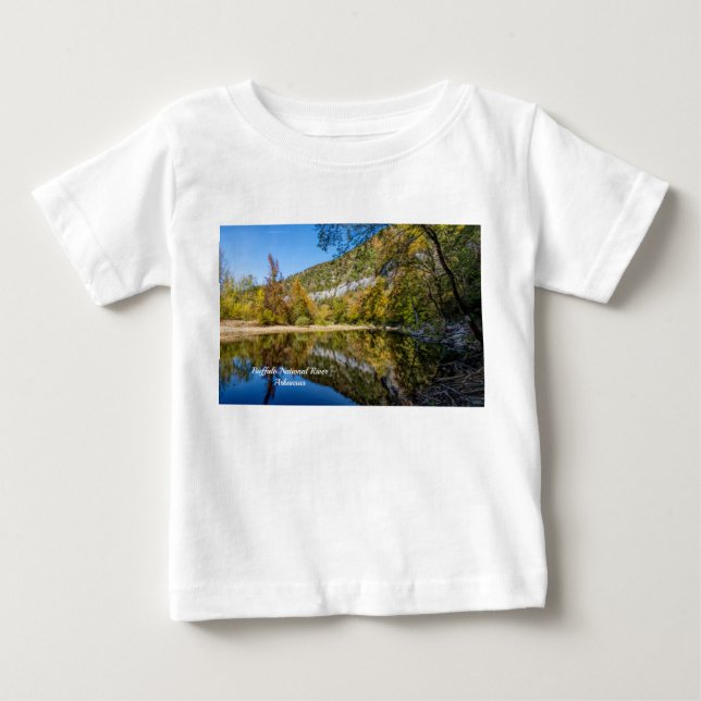 Fall Reflections A Buffalo River Toddler T-shirt (Front)