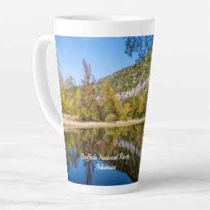 Fall Reflections Buffalo National River Latte Mug