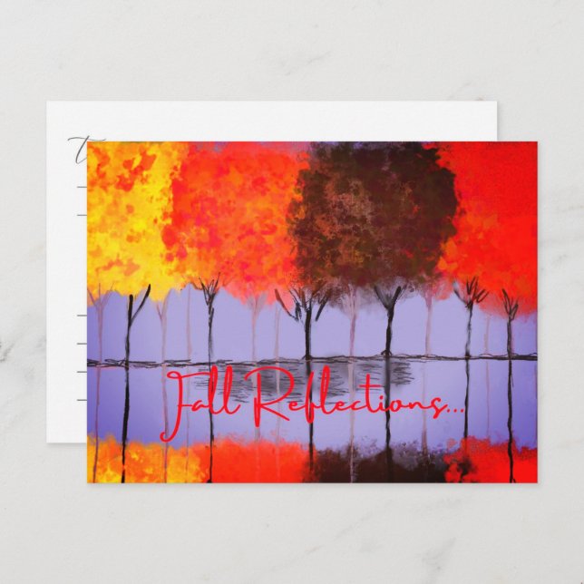 Fall Reflections Postcard (Front/Back)