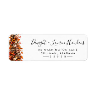 Fall Return Address Label