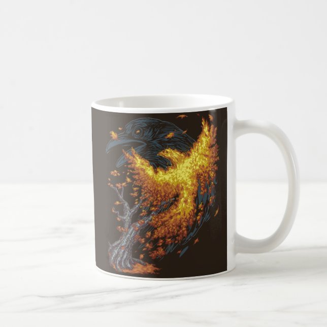 Fall Rising Coffee Mug (Right)