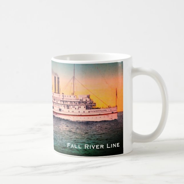 Fall River Line, Steamship 'Providence' Coffee Mug (Right)