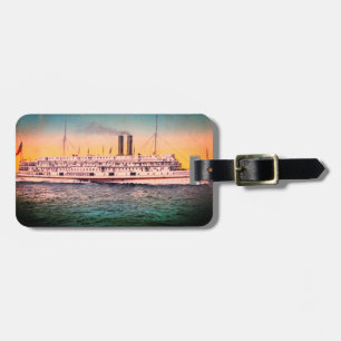 Fall River Line, Steamship 'Providence' Luggage Tag